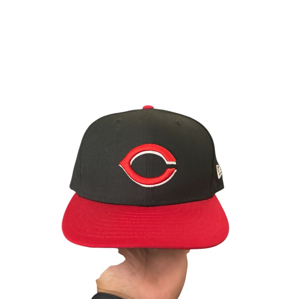 New Era Black and Red Baseball Cap